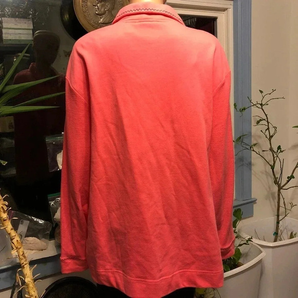 Onque Women Casual Cozy Shacket Cardigan Plus Size 2X Pockets - Picture 2 of 11